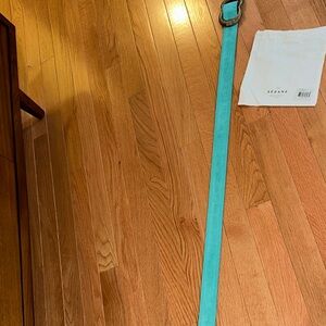 Sézane Gaia belt, turquoise green